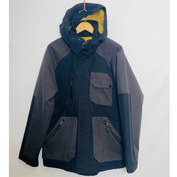 BODY‎ GLOVE Waterproof Coat - Men’s Size M - Hooded, Zip Pockets, Removable Hood - Picture 1 of 12